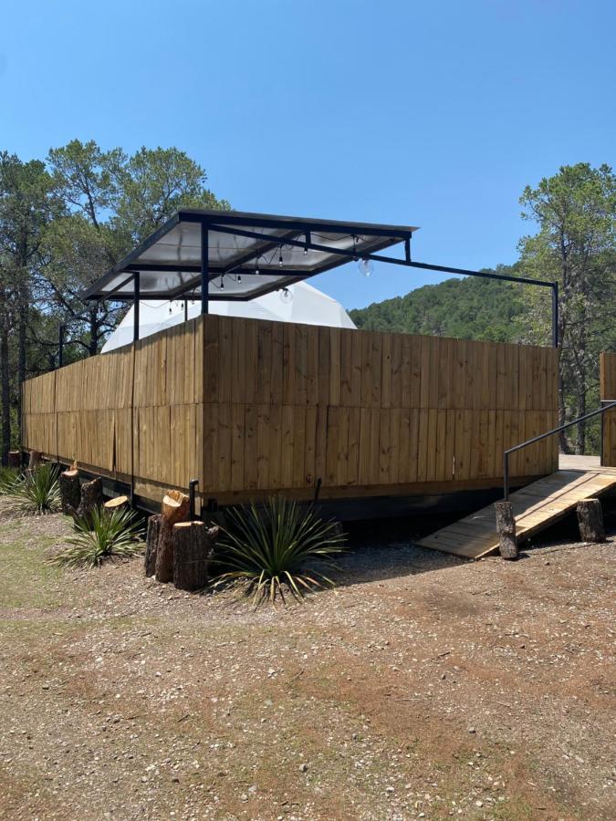 Hotel Cosmos Glamping Arteaga Exterior foto